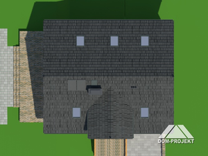 Działka projektu Jaworki 9 dw