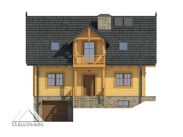 Elewacje projektu Jaworki 9 dw