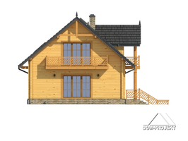 Elewacje projektu Jaworki 9 dw