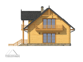 Elewacje projektu Jaworki 9 dw