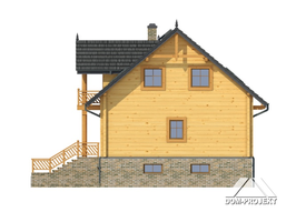 Elewacje projektu Jaworki 9 dw