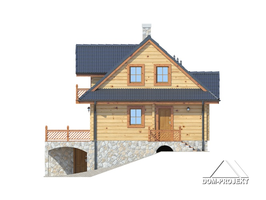 Elewacje projektu Jaworzynka dw