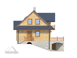 Elewacje projektu Jaworzynka dw