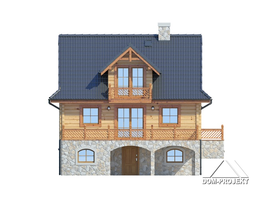 Elewacje projektu Jaworzynka dw