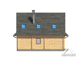 Elewacje projektu Orzechów dw