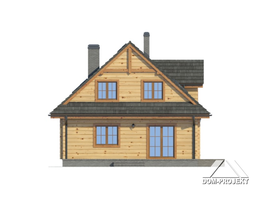 Elewacje projektu Orzechów dw