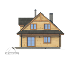 Elewacje projektu Orzechów dw