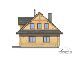 Elewacje projektu Orzechów dw