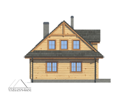 Elewacje projektu Orzechów dw