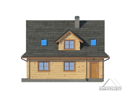 Elewacje projektu Orzechów dw