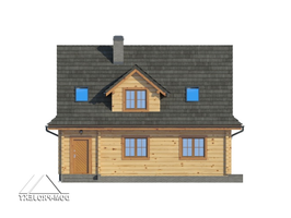 Elewacje projektu Orzechów dw