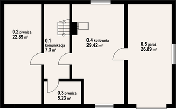 Rzut  projektu Milicz 9s