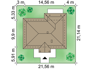 Działka projektu Gładysz