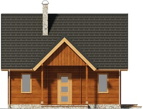 Elewacje projektu Oberstdorf (LMWD01)