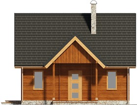Elewacje projektu Oberstdorf (LMWD01)