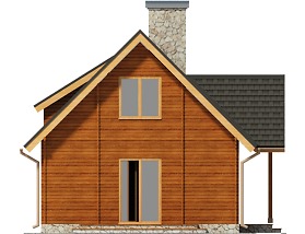 Elewacje projektu Oberstdorf (LMWD01)