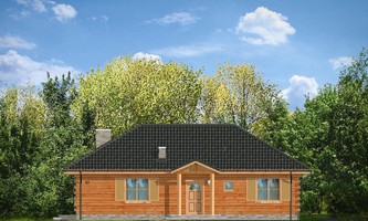 Elewacje projektu Jaskółka