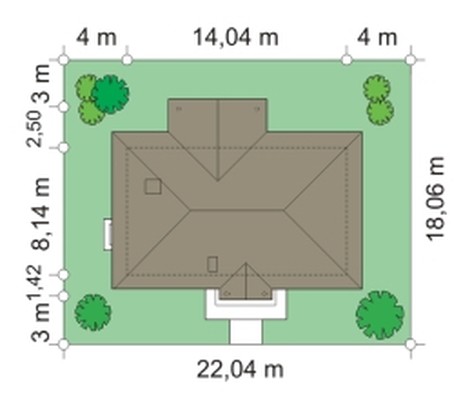Działka projektu Jaskółka