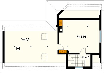 Rzut  projektu Szyper 10 dr-ST (DR-ST)