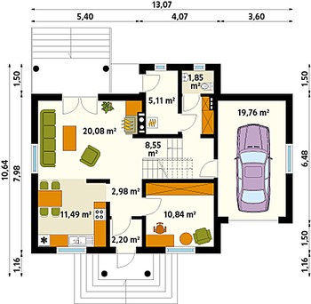 Rzut projektu Pik dr-S (DR-S)