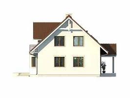 Elewacje projektu Pliszka 2 dr-T (DR-T)