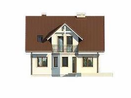 Elewacje projektu Pliszka 2 dr-T (DR-T)