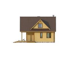 Elewacje projektu Poziomka 2 dr-S (DR-S)