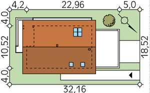Działka projektu Onyks 3 (DR-T)