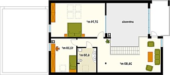 Rzut  projektu Onyks 3 (DR-T)
