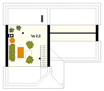 Rzut  projektu Szyper 7 bal-S (BAL)