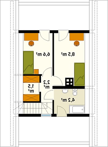Rzut  projektu Gwarek bal (BAL)