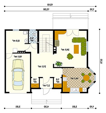 Rzut projektu Huragan dr-S (DR-S)