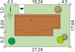 Działka projektu Klif dr-S (DR-S)