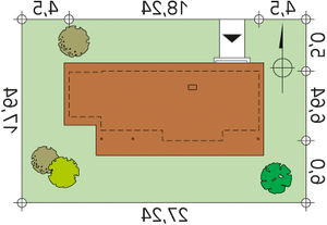 Działka projektu Klif dr-S (DR-S)