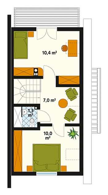 Rzut  projektu Miś dr-ST (DR-ST)
