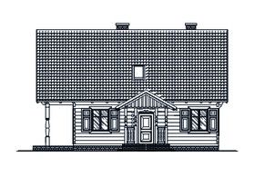 Elewacje projektu Karwica