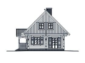 Elewacje projektu Karwica