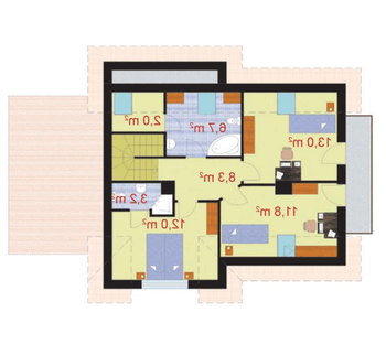 Rzut  projektu PAMPELUNA