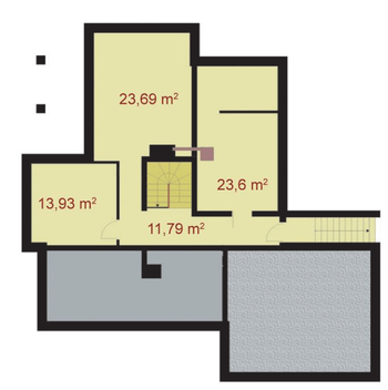 Rzut  projektu PAOLA