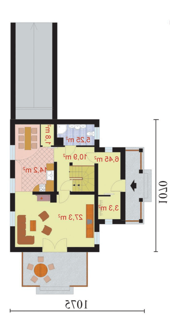 Rzut  projektu PALERMO  