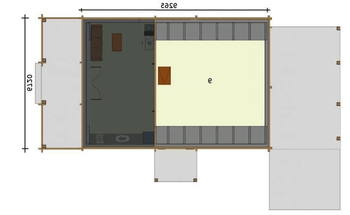 Rzut  projektu MONTEVIDEO bale