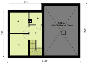 Rzut  projektu MIRANDA 2