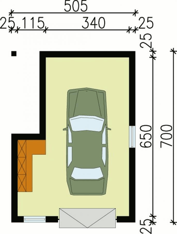 Rzut  projektu G9