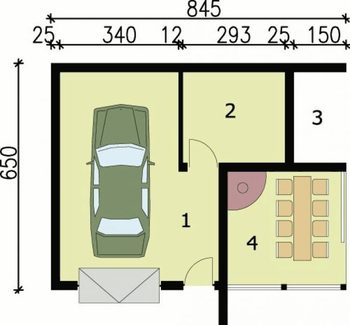 Rzut  projektu G39