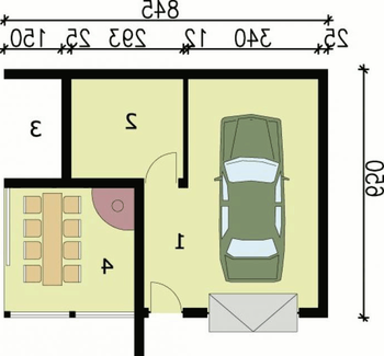 Rzut  projektu G39