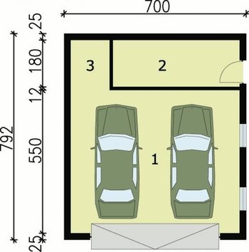 Rzut  projektu G61
