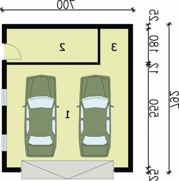 Rzut  projektu G61