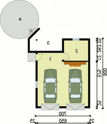 Rzut  projektu G28