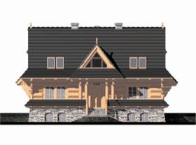 Elewacje projektu Goryczkowa
