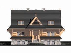 Elewacje projektu Goryczkowa